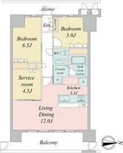 ラフィシア上前津(Rafficia Kamimaezu)【9階】の間取り