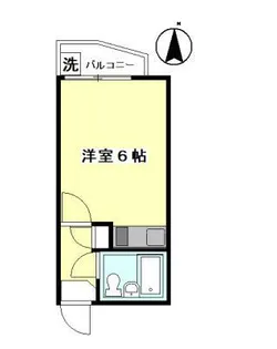 浜島ビル【4階】の間取り