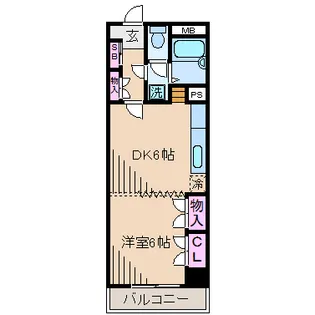 ラ・プリメーラ【3階】の間取り