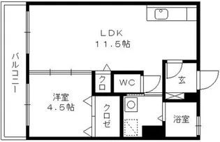 組坂 9【1階】の間取り