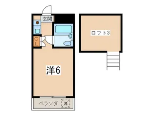 レクコ-ポ妙蓮寺【2階】の間取り
