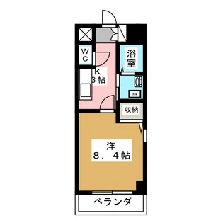 HF丸の内レジデンス【6階】の間取り