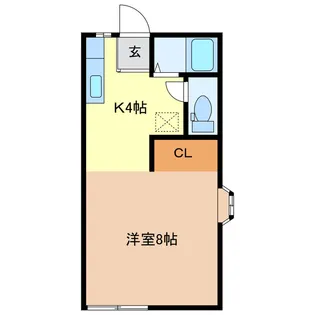 AKATSUKI maison垂水【1階】の間取り