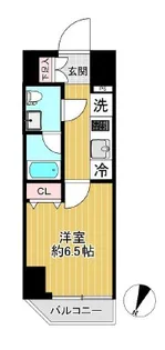 SHOKEN Residence横浜関内【4階】の間取り