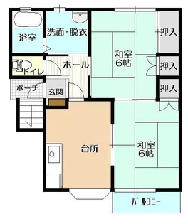 天沼ハイツ【2階】の間取り