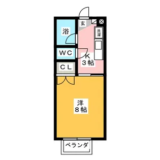 国立グリーンヒルスクエアII【2階】の間取り