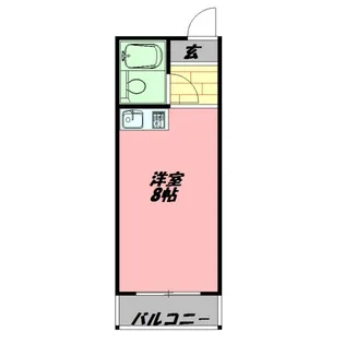 第3ニシキマンション【3階】の間取り