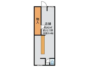 美登里マンション【1階】の間取り