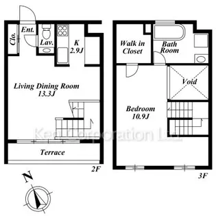 S-CORRIDOR【2階】の間取り