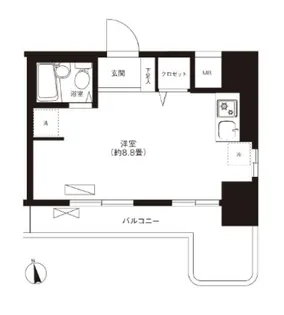 リーノ新宿若松町【11階】の間取り