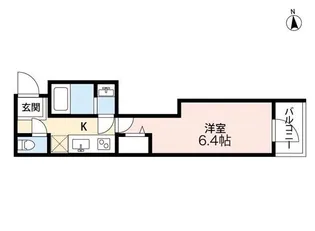 シャッツクヴェレ神楽坂【4階】の間取り