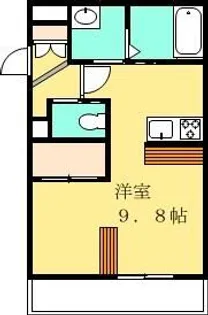 APEXシフォン【2階】の間取り