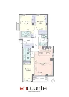 Bloom Terrace 目白台【5階】の間取り