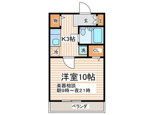 アース ポイント【2階】の間取り