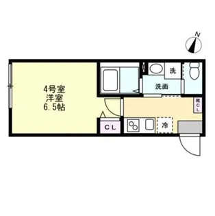 ベイルーム相模原Lino【1階】の間取り