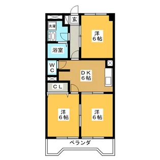 エレガンシア21【5階】の間取り