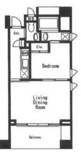 コートモデリア白金【2階】の間取り