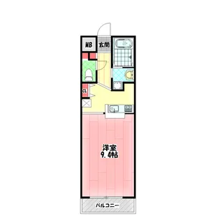 ルネスパル【2階】の間取り