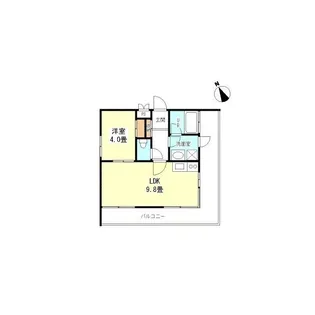 レジデンス桜庵【2階】の間取り