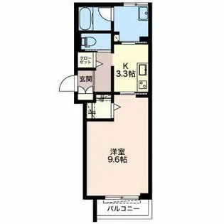 サンメゾン【2階】の間取り