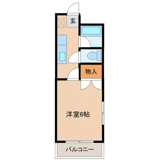アルム大和町【1階】の間取り