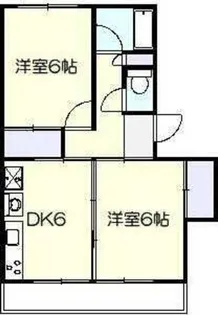 千草台団地5号棟【5階】の間取り