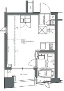 BPRレジデンス人形町【5階】の間取り