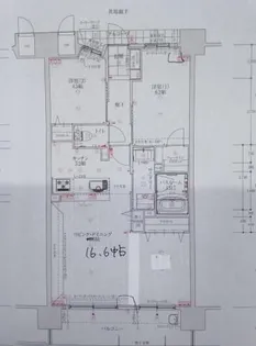 アルファステイツ高天【10階】の間取り