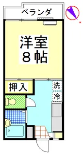 ヒロハウス【2階】の間取り