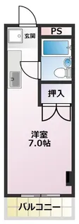 梅田ビル【3階】の間取り