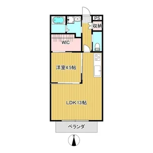 ルバンヴェール国分寺【2階】の間取り