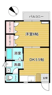 F.M.K【2階】の間取り