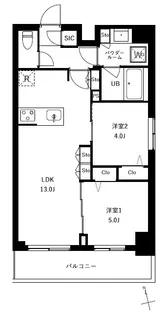 アーバンパーク船堀II【3階】の間取り
