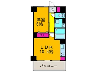 TURANDOT【4階】の間取り