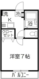 マーブル武蔵浦和【1階】の間取り