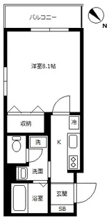 FerieII【2階】の間取り