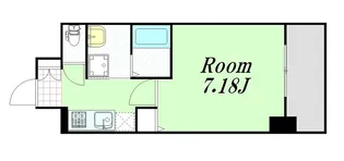 ALZA京町堀【6階】の間取り