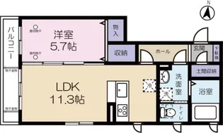 サンプラント【2階】の間取り