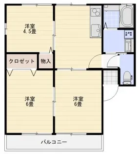 ウエストシュタインIII【1階】の間取り