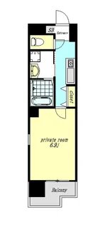 サンライズハイツ【5階】の間取り