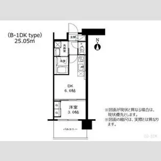 アーバネックス西長堀【6階】の間取り