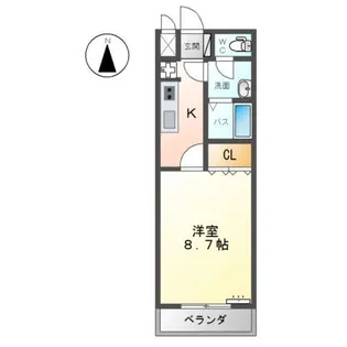 ルミエール【1階】の間取り