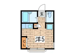 ロッキ-トップ【1階】の間取り