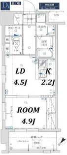 La Fase Alivio HAKATA【9階】の間取り