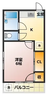 ドエル江古田【2階】の間取り
