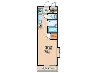 アトレ木部【2階】の間取り