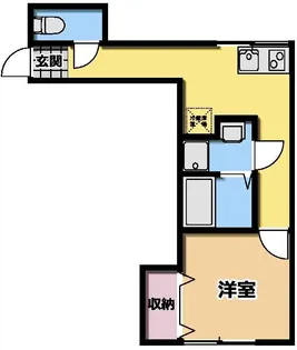 Relive BH蒲田【2階】の間取り