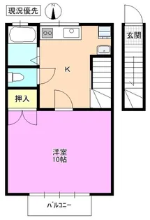 CASAマサキ E棟【2階】の間取り
