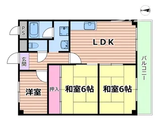 ライト オブ ホンダ【2階】の間取り