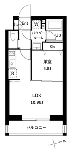 パストラーレ豊玉【2階】の間取り